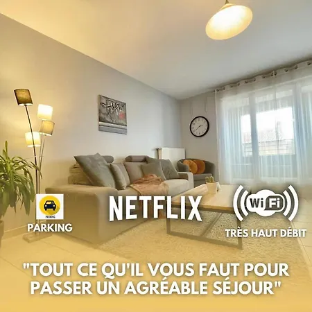 L'Ideal Cosy-Wifi-Netflix Et Garage Vienne  Buitenkant foto